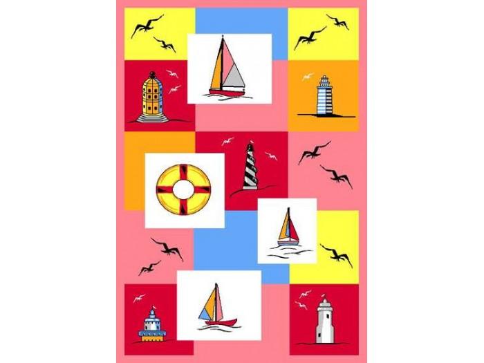 Синтетичен Килим 1401-Pink /Детски килим/